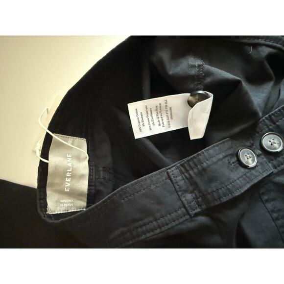 $98 New Everlane The Barrel Pant - Black - 00 - Picture 7 of 8